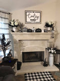 EMAIL TO ORDER: Custom Farmhouse Family Name Sign