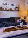 Live-Edge Walnut Slab Tray
