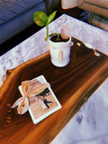 Live-Edge Walnut Slab Tray