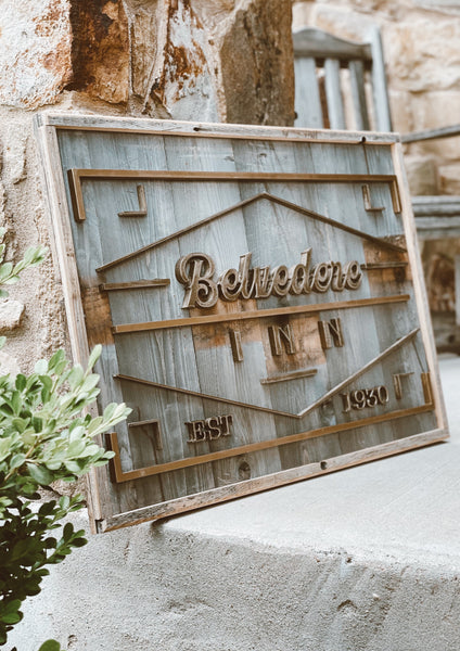 EMAIL TO ORDER: Custom Vintage Speakeasy Sign