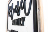 EMAIL TO ORDER: Custom Farmhouse Family Name Sign