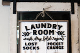 EMAIL TO ORDER: Laundry Room Sign