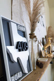 EMAIL TO ORDER: Custom Farm Road Sign