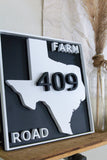 EMAIL TO ORDER: Custom Farm Road Sign