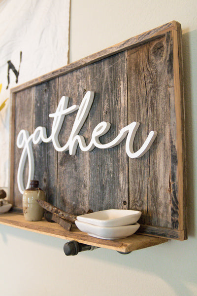 EMAIL TO ORDER: Gather Sign