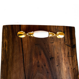 Live-Edge Walnut Slab Tray