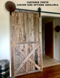 Farmhouse-Style Sliding Barn Door