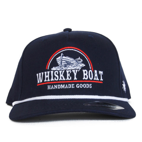 Whiskey Boat Goods Logo Patch Hat